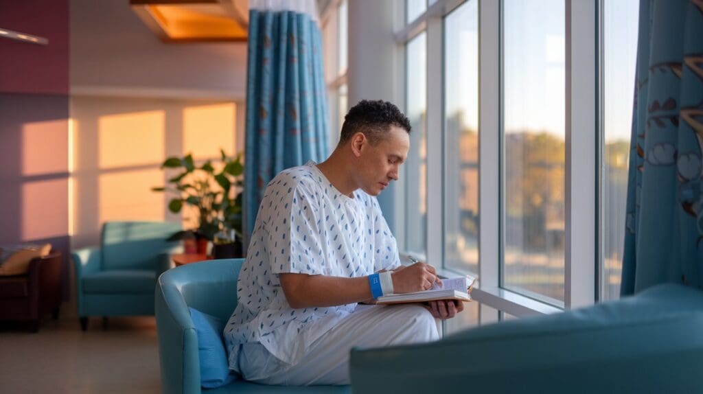 a photo of an adult patient in a hospita 3sITF0HRTRy8EXS18Kogwg 7d0QaDo5ScW75gkGzOUqmg